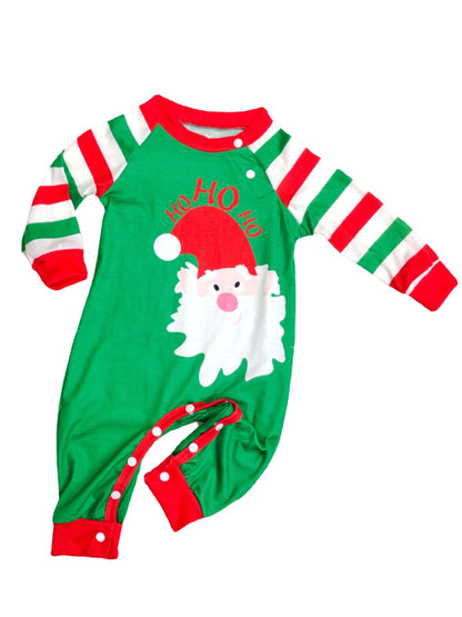 Red Stripe Family Christmas Pajamas – Matching Holiday Sleepwear