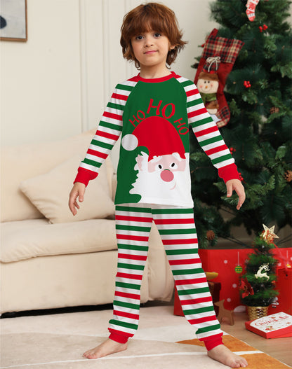 Red Stripe Family Christmas Pajamas – Matching Holiday Sleepwear